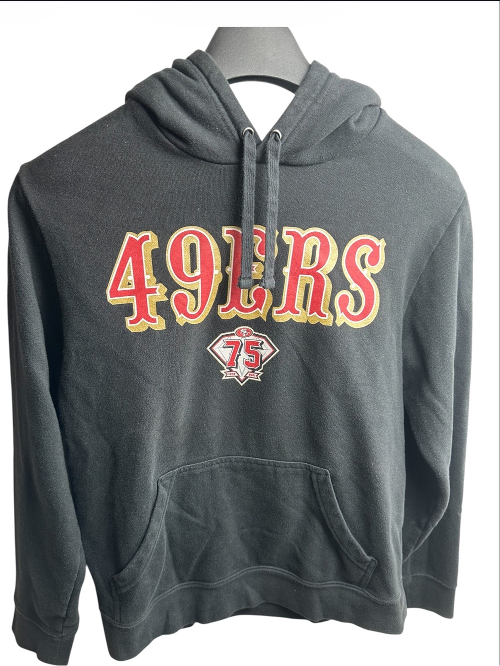 Fanatics 49ERS Black Hoodie M - Picture 2 of 13
